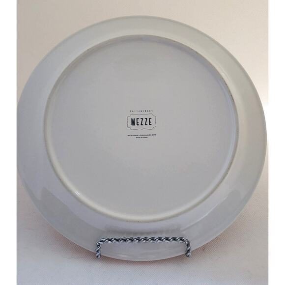 PLATE-DINNER-POTTERY BARN-Mezze Collection-Red-Moroccan Style-10.5 in Diameter - Picture 4 of 7